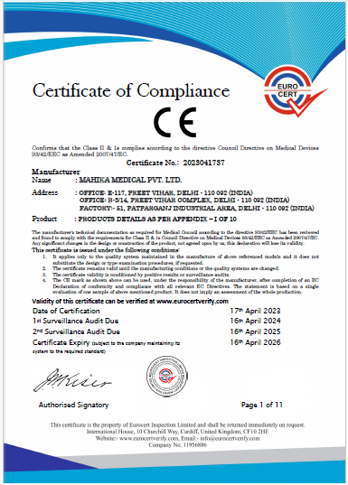Medical Equipment Quality Certifications